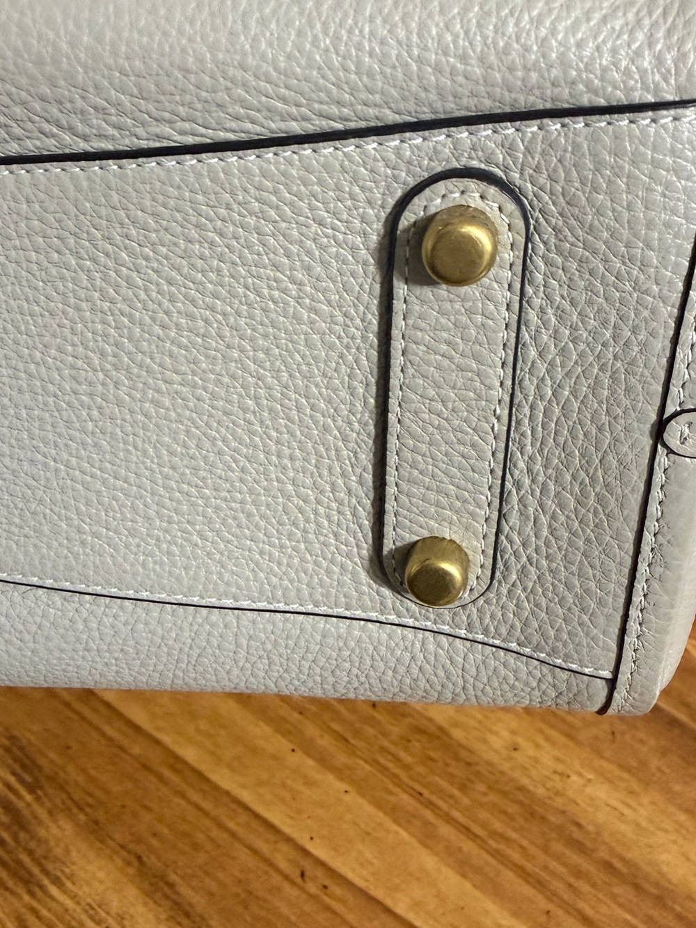 Coach Lori Pebbled Leather Shoulder Bag - Picture 5 of 13